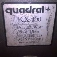 quadral kx-100 made in germany-2х100w-4/8ohm-внос франция, снимка 16 - Тонколони - 19246946