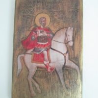 икона Свети Мина, снимка 1 - Икони - 25852956