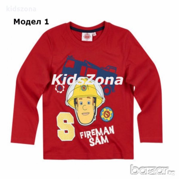 Нова цена! Детска блуза Fireman Sam 3 и 8 г. – М1-3, снимка 1