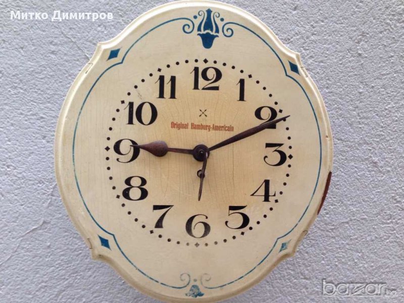 Стенен часовник без биене, снимка 1