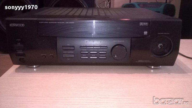 kenwood krf-v4530d av surround receiver-внос швеицария, снимка 1