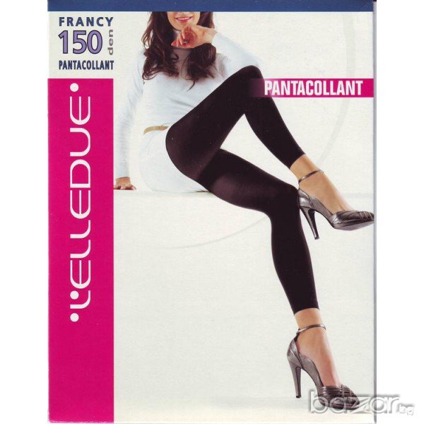 Elledue 150DEN бели плътни клинове 40-85кг микрофибърен гладък клин, снимка 1