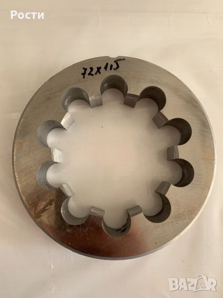 Плашка М72Х1,5, снимка 1