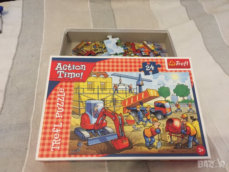 пъзел строители, снимка 1