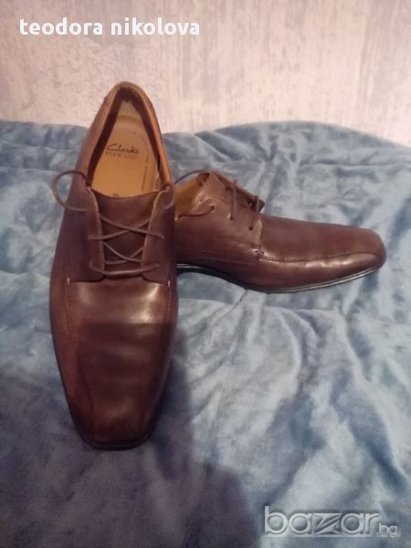 елегантни мъжки обувки Clarks купени от англия намалени, снимка 1