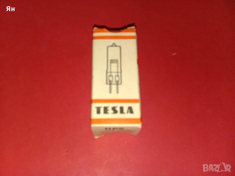  Стара Чешка Натриева Крушка TESLA HPS-12V,100W,GY6.35 , снимка 1