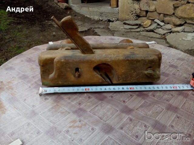 Старинно дърводелско ренде #3, снимка 4 - Антикварни и старинни предмети - 20766373