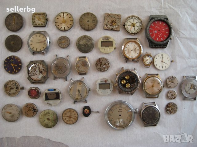 Ръчни часовници за части от 80-те и 90-те години, снимка 3 - Други - 25658843