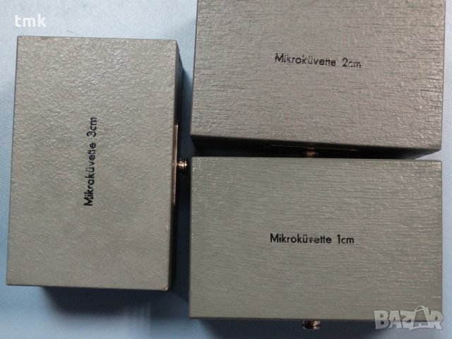 Кювети за спектрофотометър СПЕКОЛ, КФК-2, ФЭК-2, снимка 10 - Други машини и части - 21699513