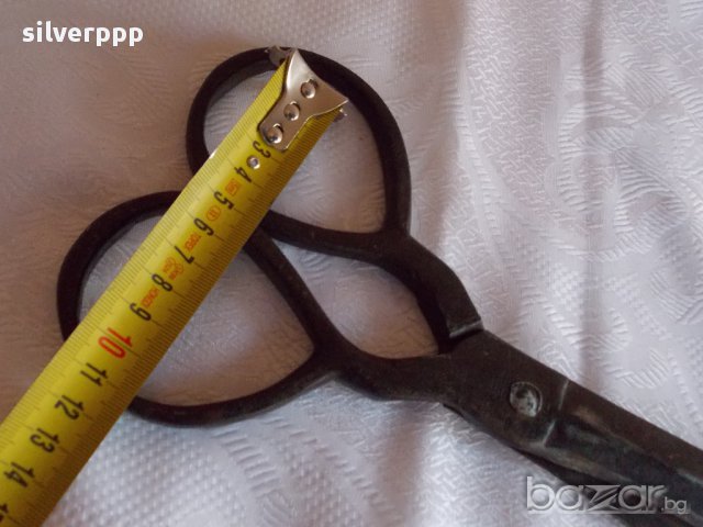  Голяма стара ножица , снимка 3 - Антикварни и старинни предмети - 17540743
