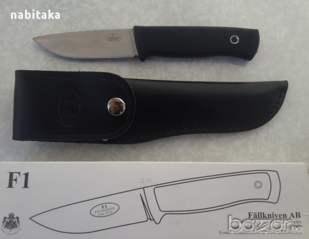 Нож за оцеляване Fallkniven F1 SURVIVАL, снимка 4 - Ножове - 10809525