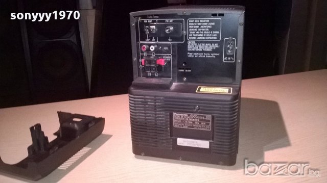 panasonic amplifier+cd+deck+aux-japan-внос швеицария, снимка 11 - Ресийвъри, усилватели, смесителни пултове - 12737456