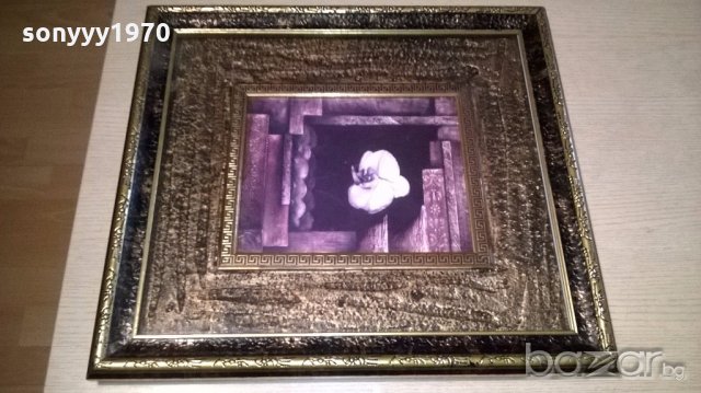 Красива картина-46х50см-внос швеицария, снимка 6 - Антикварни и старинни предмети - 18588782