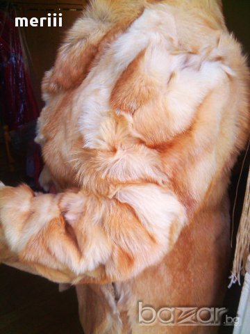 Палто от 100% естествена кожа от лисица, снимка 6 - Палта, манта - 11572087
