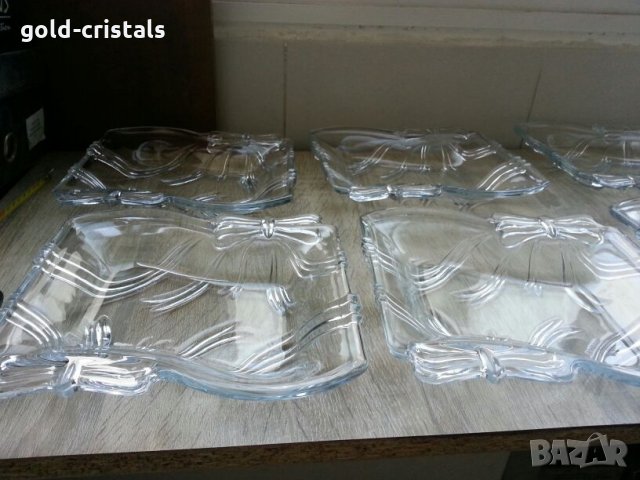 стъклени чинии , снимка 1 - Сервизи - 22330698