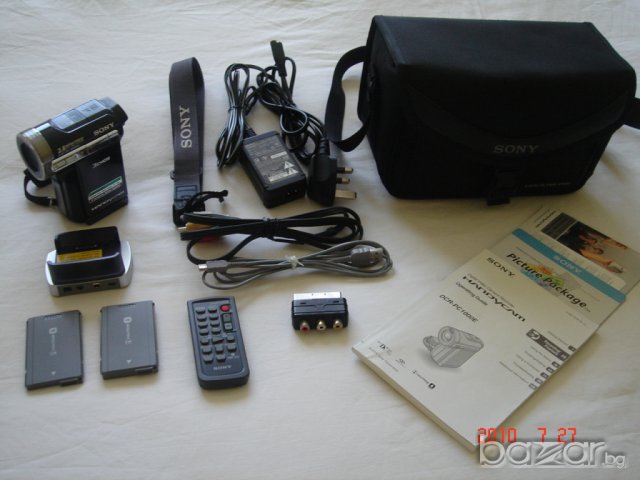 SONY  DCR-PC1000E- дигитална видео камера, снимка 6 - Камери - 4060527