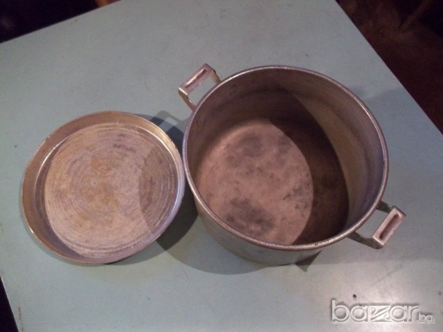 Алуминиеви съдове тенджера тава чайник млековарка тиган, снимка 14 - Съдове за готвене - 20719970