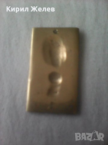 Апликация малка медальон ПЕРУ БРОНЗ висулка А 216 , снимка 2 - Антикварни и старинни предмети - 26133824