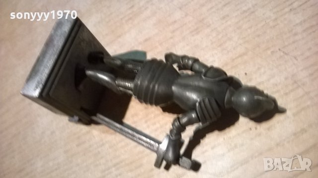 ПОРЪЧАН-оловен рицар-острилка-мини ретро колекция-10х4х4см, снимка 5 - Колекции - 23065271