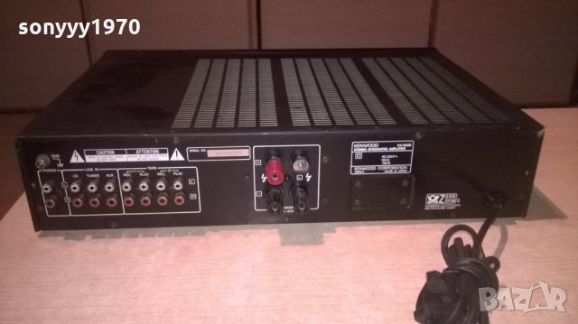 kenwood ka-550d stereo amplifier-made in japan-swiss, снимка 10 - Ресийвъри, усилватели, смесителни пултове - 24370664