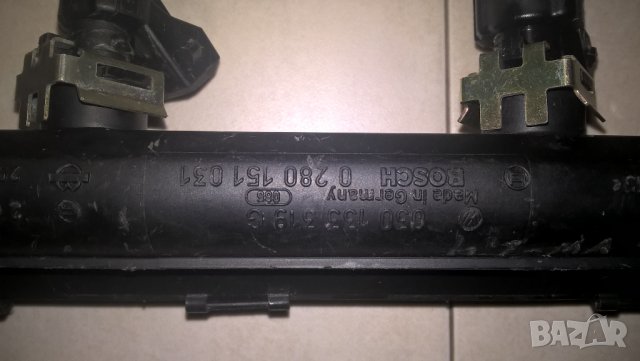 Бензинова рейка дюзи VW Volkswagen Seat 1.4i Сеат Фолксваген 0 280 155 731 0280155731, снимка 5 - Части - 22744299
