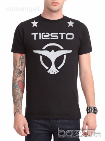 Ново! Страхотни мъжки тениски TIESTO LOGO - МЪЖКА И ДАМСКА СЕРИЯ! Поръчай тениска С Твоя Снимка!