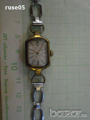 Часовник позлатен дамски работещ, снимка 1 - Дамски - 11503973