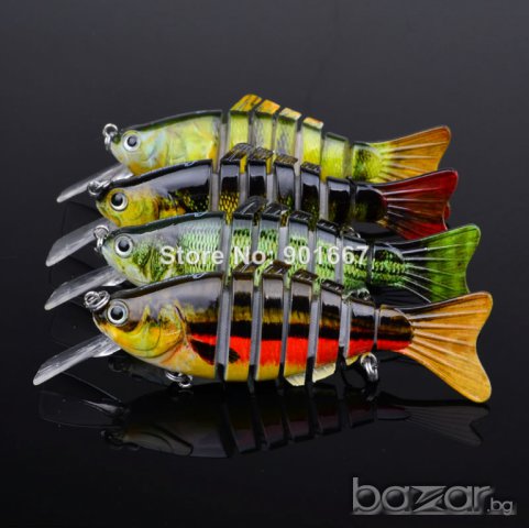 воблер 11.2см 14г 7 части, снимка 9 - Такъми - 7932170