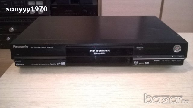 Panasonic dmr-e55 dvd recorder-за ремонт-внос швеицария, снимка 3 - Ресийвъри, усилватели, смесителни пултове - 17995327