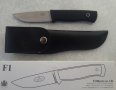 Нож за оцеляване Fallkniven F1 SURVIVАL, снимка 4