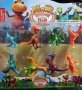 8 бр Dinosaur Train динозаври пластмасови фигурки PVC за игра и украса торта топер, снимка 1 - Фигурки - 25230141