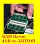 4GB DDR2 (2х 2GB) Рам Памети за ЛАПТОПИ RAM MEMORY SO-DIMM за Компютри ДДР2 СОДИМ, снимка 1