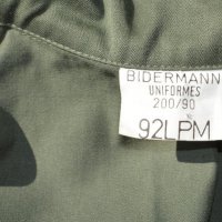 Bidermann Uniformes 200/90 92 PLM военна униформа, снимка 3 - Якета - 23468092