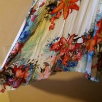 Дам.рокля-"COLOURS"-/вискоза/-цвят-шарена. Закупена от Италия., снимка 10 - Рокли - 22610548