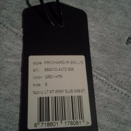 Нова сива блуза G-Star RAW Prichard Sweatshirt, оригинал, снимка 11 - Блузи - 13302423