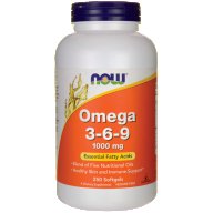 NOW Omega 3-6-9 1000 мг, 100 капс. / 250 капс.