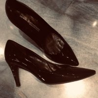 Черни класически обувки KENNEL&SCHMENGER,естествена кожа, снимка 1 - Дамски обувки на ток - 24676561