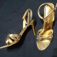 Официални дамски обувки, сребърен цвят, снимка 1 - Други - 18405301
