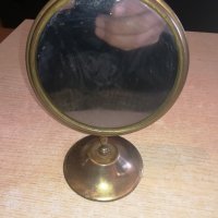 старо френско огледало-антика-мед/месинг-внос от франция, снимка 9 - Антикварни и старинни предмети - 20963710