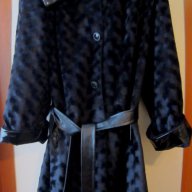 Еко палто-манто-черно, снимка 3 - Палта, манта - 16628253