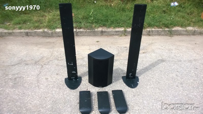 mission f52-s active sabvoower+5 mission saraund speacers-внос англия, снимка 1