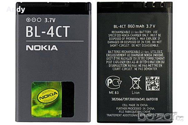 BL-4CT батерия за Нокиа , снимка 1