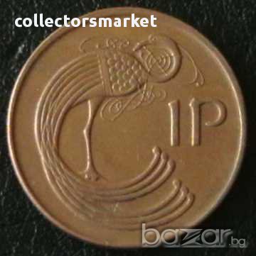 1 пени 1990, Ирландия, снимка 1