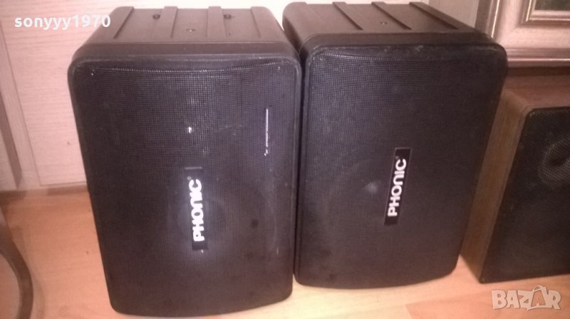 Phonic SEP-207 phonic-2бр активни тонколони-внос швеция, снимка 1