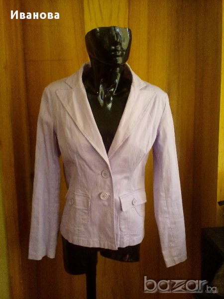 Светло лилаво сако / яке М , снимка 1