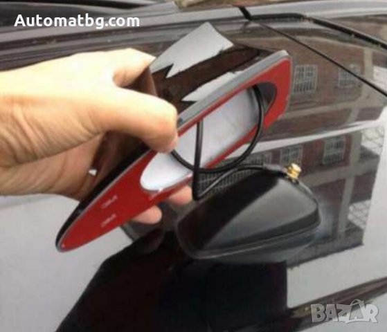 Антена за кола тип перка на акула с усилвател, снимка 3 - Аксесоари и консумативи - 23992887