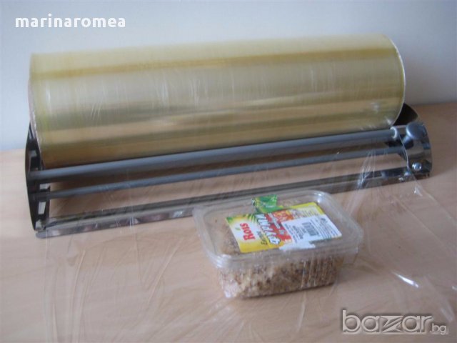 Стойка с нож за опаковане с хранително фолио, снимка 16 - Обзавеждане на кухня - 7048374