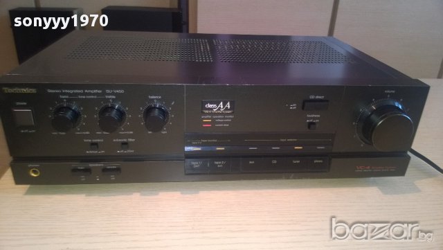 technics su-v450-stereo amplifier-class aa- 450watts-внос швеицария, снимка 5 - Ресийвъри, усилватели, смесителни пултове - 11401016