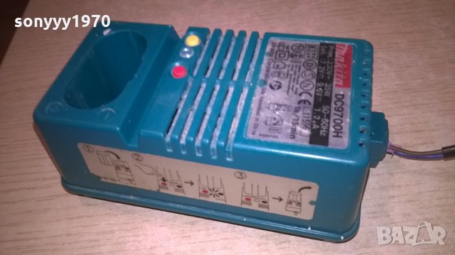 makita dc9700h battery charger-внос швеицария, снимка 3 - Винтоверти - 23749478