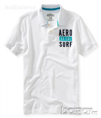 [-40%] Aеropostale - аero so. cal surf jersey polo, снимка 1 - Ризи - 11187537